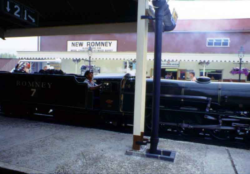 Narrow-gauge Romney
Hythe and Dymchurch railway