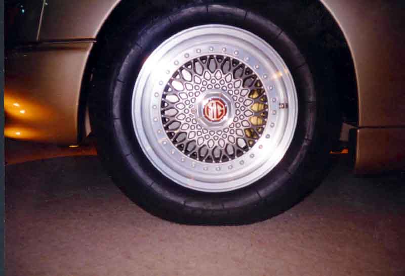 Detail of a wheel.