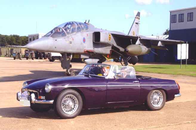 Jaguar Strike aircraft entered service 1973.  MGB KWD630L entered service 1973.