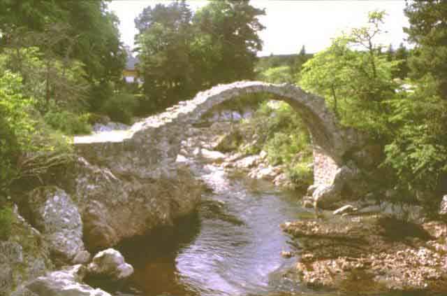 'Pack-horse Bridge' at Carrbridge
Cairngorms
Fairwinds Hotel highly recommended