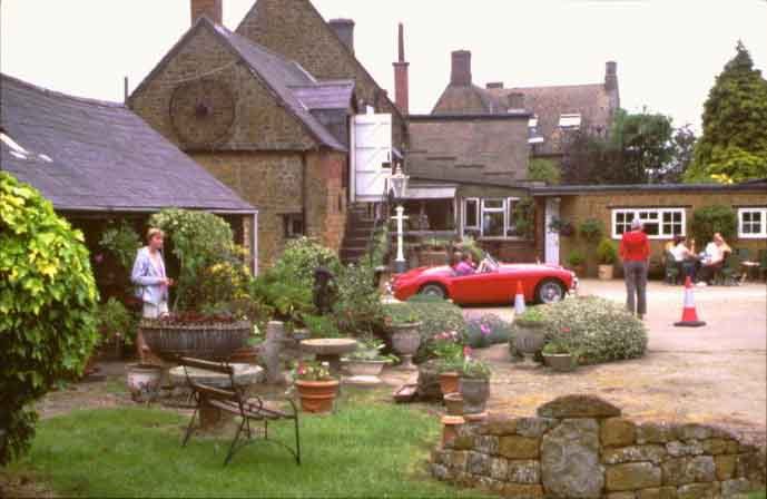Arrival at the Bygones museum