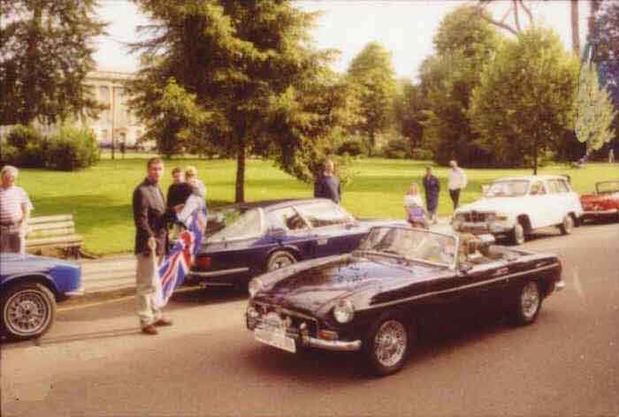 Flagged off from Victoria Park