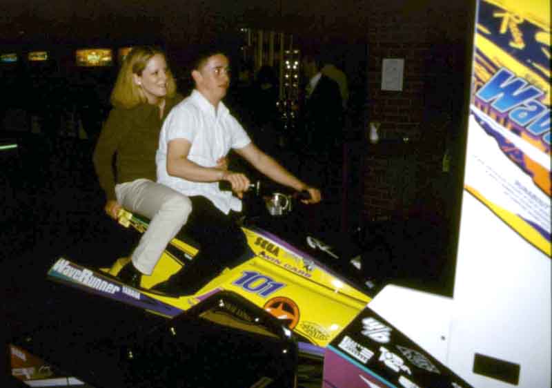 Organisers jet-skiing