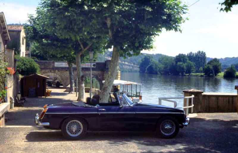 The Lot at the town of Fumel