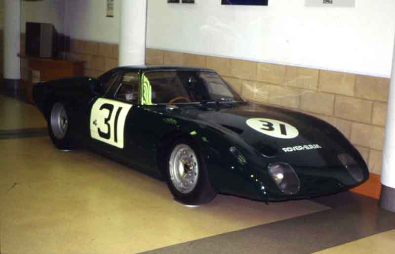 Le Mans Rover/BRM turbine car.