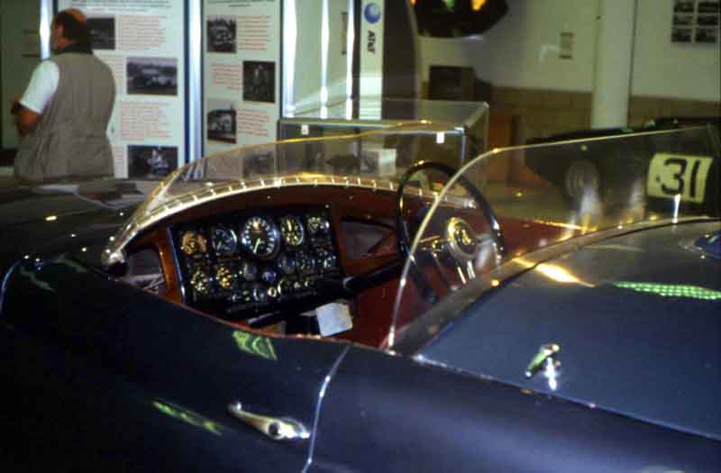 Drivers-eye view of a turbine car.  Enough gauges for you?