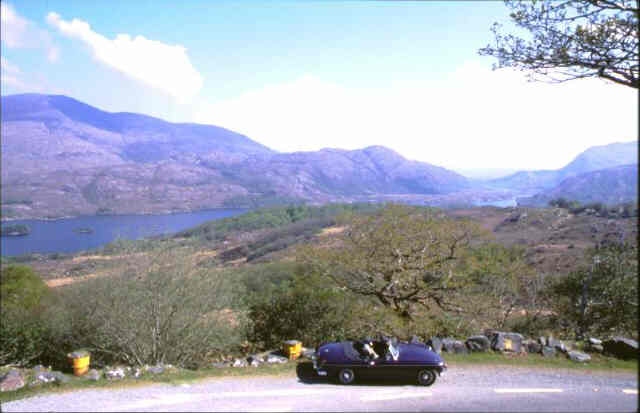 Molls Gap - a beautiful day for the journey back across Ireland