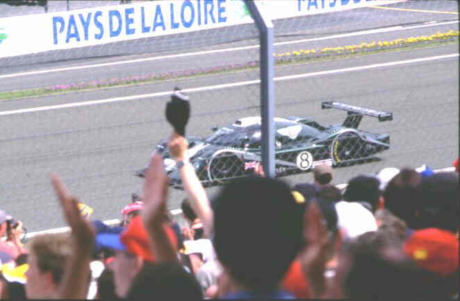... and ahead of the Bentley