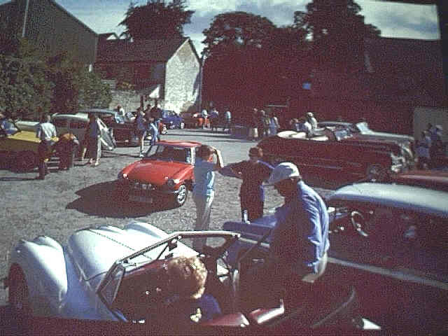 Ready to start from the Lion Hotel
Lentwardine in Shropshire