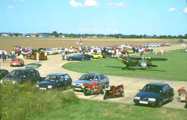 ... the view from the control tower.
