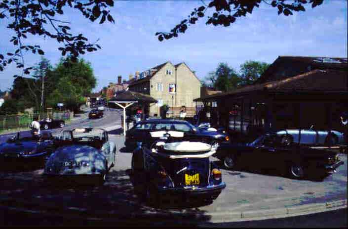 Forecourt of Beaulieu Garage