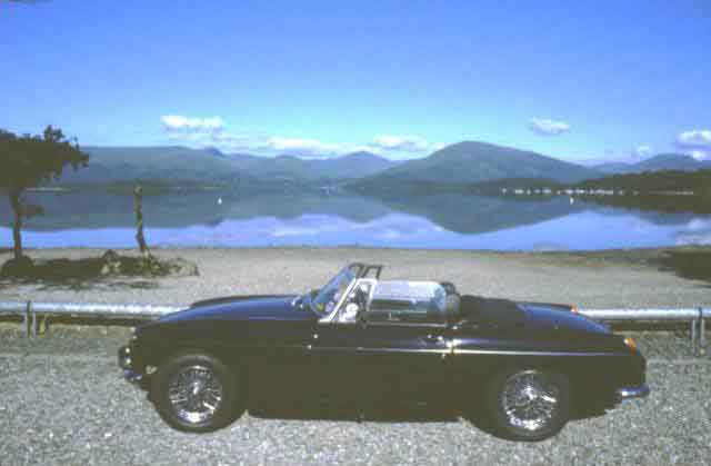 Crystal-clear air
deep blue sky
and waters of Loch Lomond like a mirror