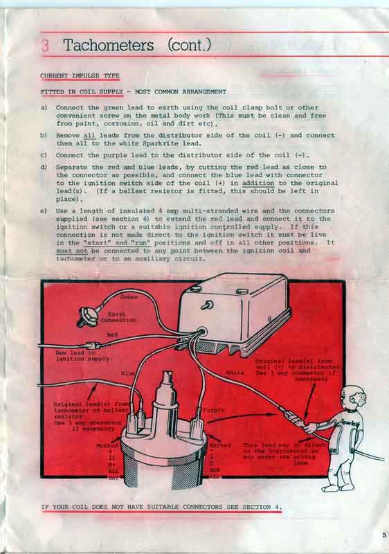 fitting instructions for sparkrite sx2000 electronic ignition system