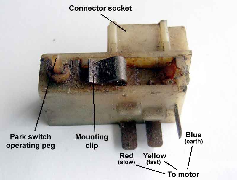 Genuine Lucas Wiper Motor Park Switch – WHB101 & WHB102 – Mini Land Rover – Classic UK Part